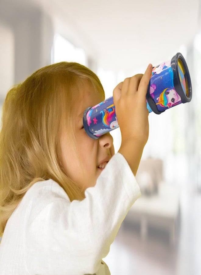 VGRASSP Colorful and Magical Rotating Classic Kaleidoscope Toy for Kids with Many Beautiful Patterns - Perfect Birthday Return Gift - Color and Design As Per Stock (Pack of 12) - Image 2